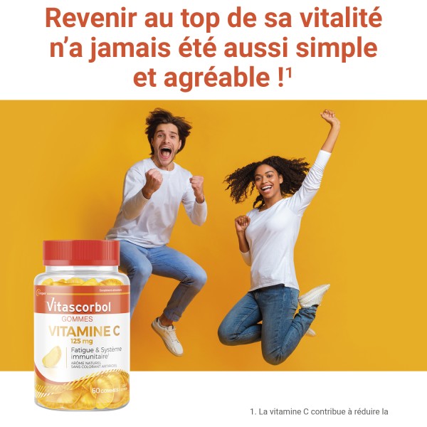 Gommes Vitamine D3 60 Gommes
