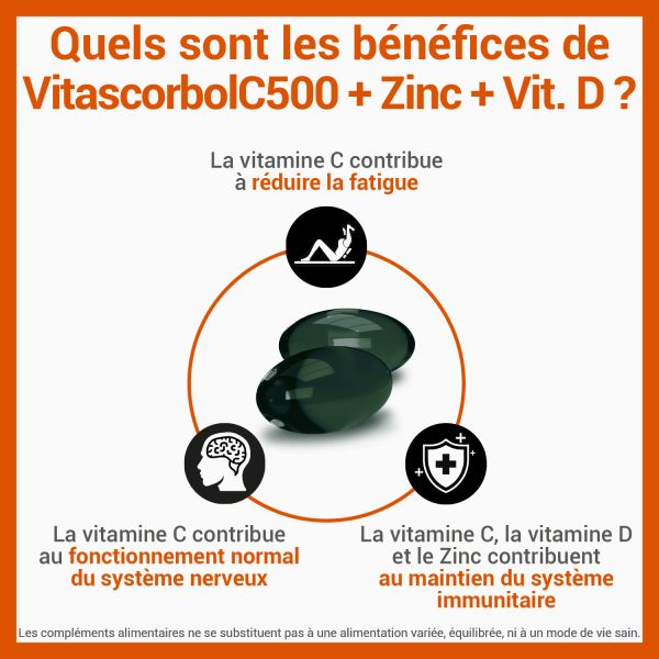  C500 + ZINC + VITAMINE D